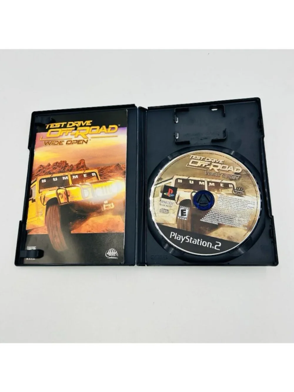 Test Drive Off-Road Wide Open (Sony PlayStation 2, PS2) with Manual